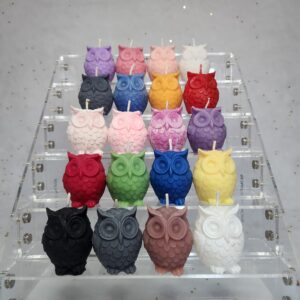 Bougies chouette (x4)