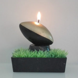 Bougie Ballon de Rugby