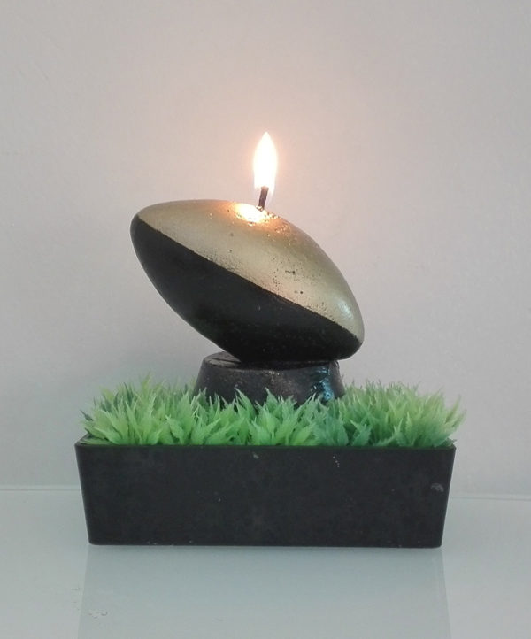 Bougie Ballon de Rugby