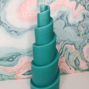 Bougie décorative Spirale