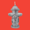 Bougie miniature borne incendie métal