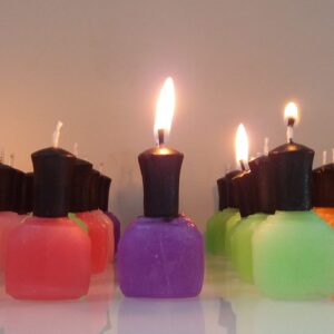 Bougies vernis à ongles (x12)