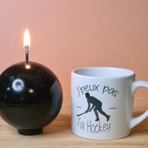 Duo - Bougie Rink Hockey et son mug
