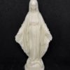 statue Vierge Miraculeuse en cire blanche