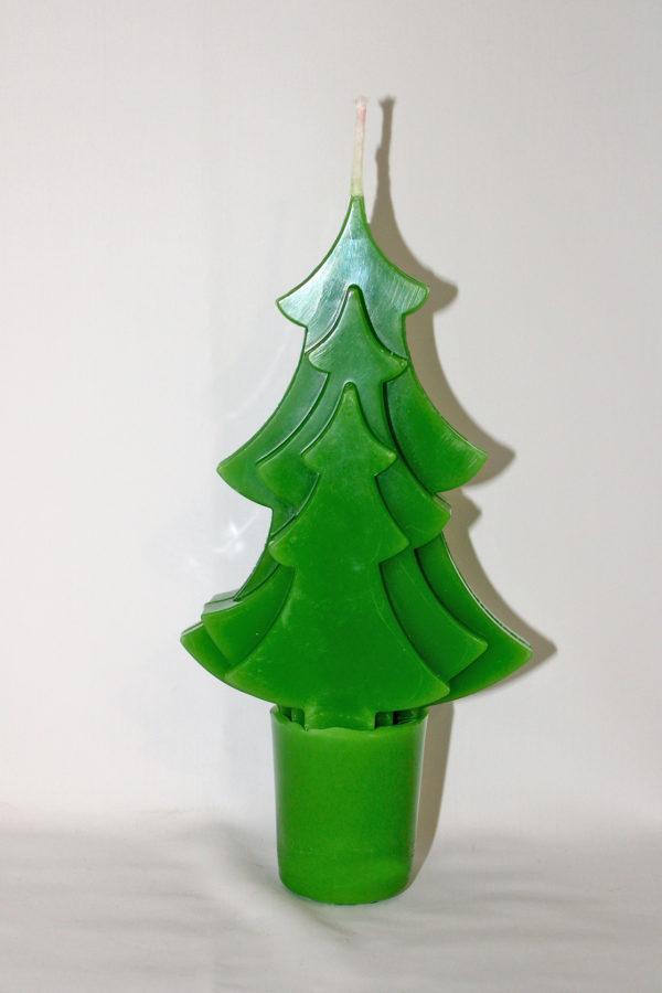 bougie sapin vert