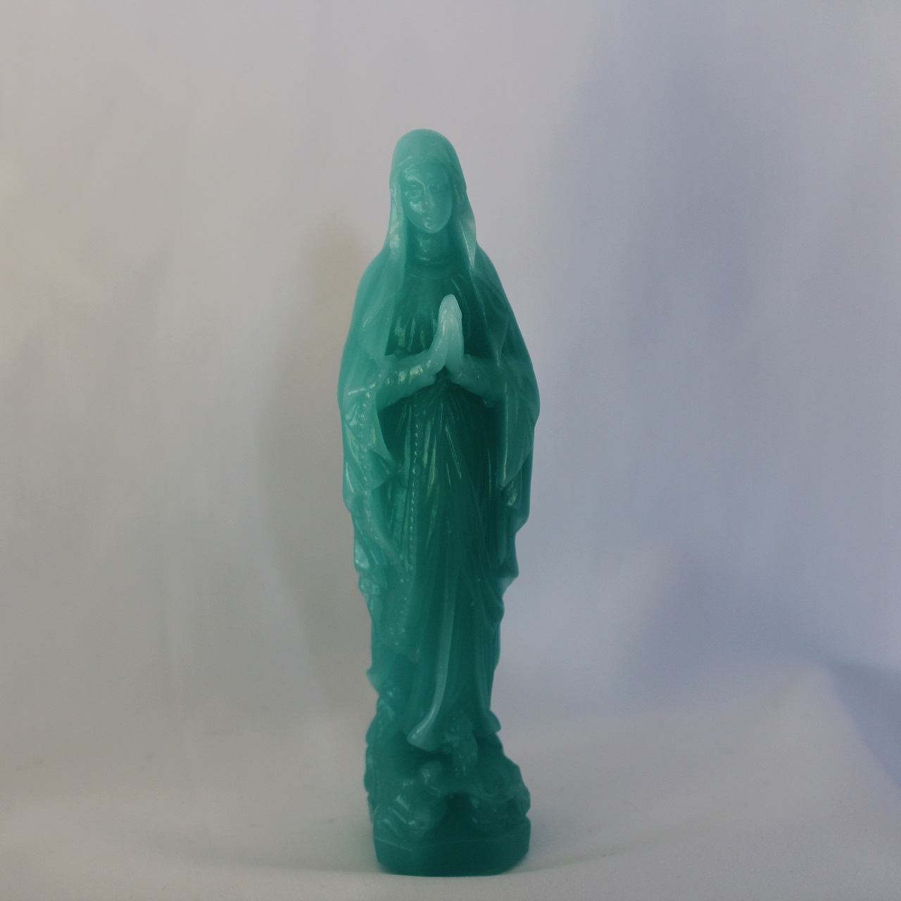 Sublime ancien buste / statue religieux français en cire Vierge Marie, la Vierge | eBay