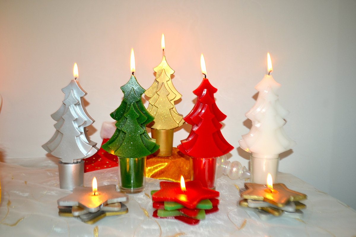 Bougies de Noël