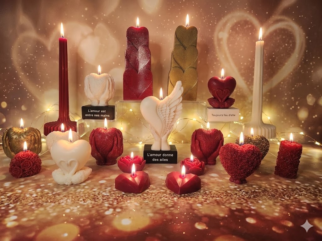 Image de Bougie Saint Valentin