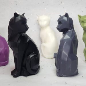 bougie chat décorative et originale