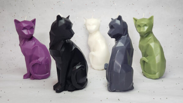 bougie chat décorative et originale