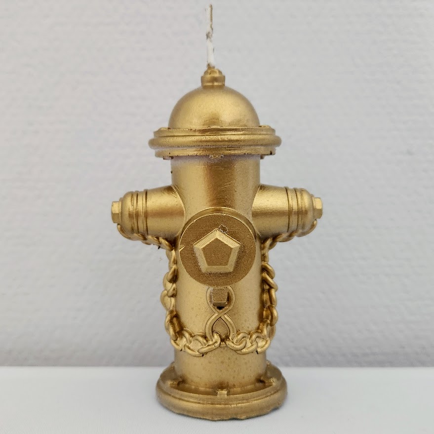 originale bougie d'un poteau incendie 10 cm haut