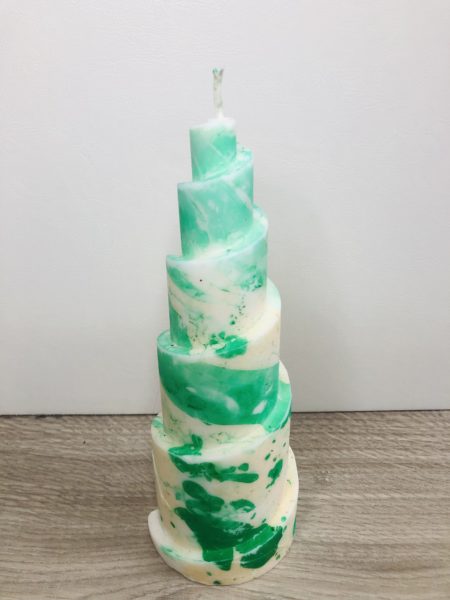 Verte et blanche